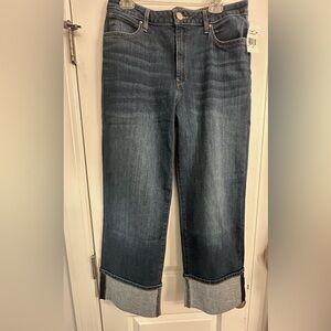 Kut From The Cloth cuffed straight leg jeans